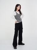 Áo thun nữ  Asym Slit Top   NAR-A033 
