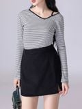  Chân váy nữ  A  Line Mini Skirt  B3-029 