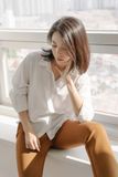 Áo sơmi nữ  Tole Shirt White  A2-002WT