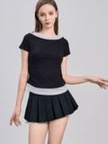  Áo thun nữ  Layered T  Shirt  NAR-008 