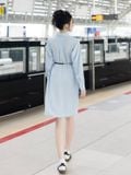  Đầm nữ  Loose Shirt dress  C1-042 