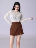  Chân váy nữ  A  Line Mini Skirt  B3-029 