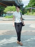  Áo thun nữ  Collared Top  NAR-A036 