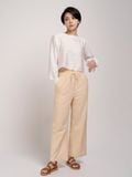  Áo kiểu nữ  Cropped & Back slit  A3-002 