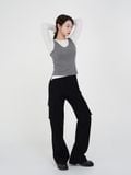  Áo thun nữ  Asym Slit Top   NAR-A033 