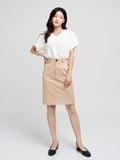  Chân váy nữ  Cotton Midi  Pencil Skirt  B3-006 