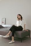  Quần dài nữ  Cropped Cotton Pants  B1-008 