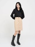  Chân váy nữ  Cotton Midi  Pencil Skirt  B3-006 