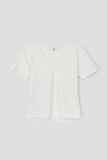  Áo thun nữ  Ribbed V  neck  A3-010 