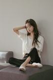  Quần dài nữ  Cropped Cotton Pants  B1-008 