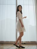  Đầm nữ  Organza dress  TC1-005 
