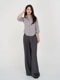  Quần dài nữ  Tucked Wide Slacks  B1-040 