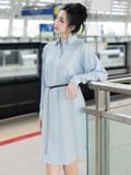  Đầm nữ  Loose Shirt dress  C1-042 