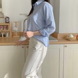  Quần dài nữ  White Cotton Pants  B1-025 
