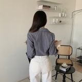  Áo sơmi nữ  S.Shirt   A2-029BL 