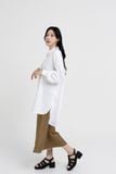  Áo sơmi nữ  White Long Shirt  A2-026 