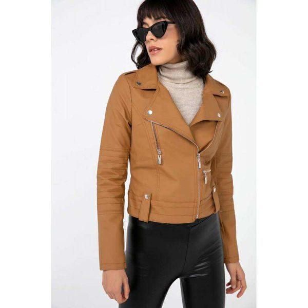  KOŽENÁ BUNDA HNEDÁ L-4XL ( 440KC 5KS) 