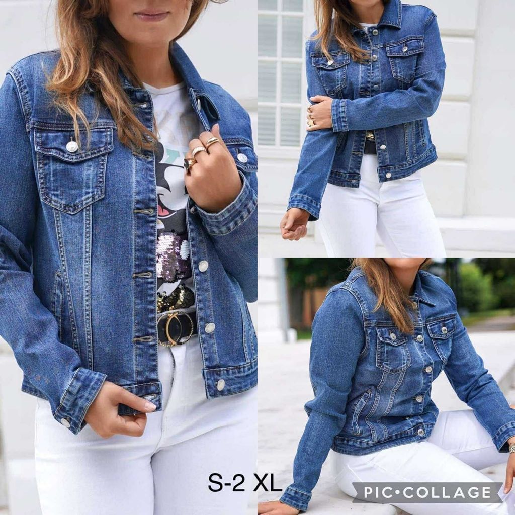 Džínová bunda S-XXL(330KC X 6KS)