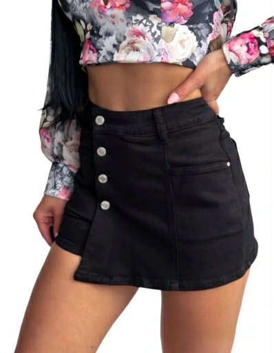  Džínové kraťasy(XS-XL)-(220KCX12KS) 