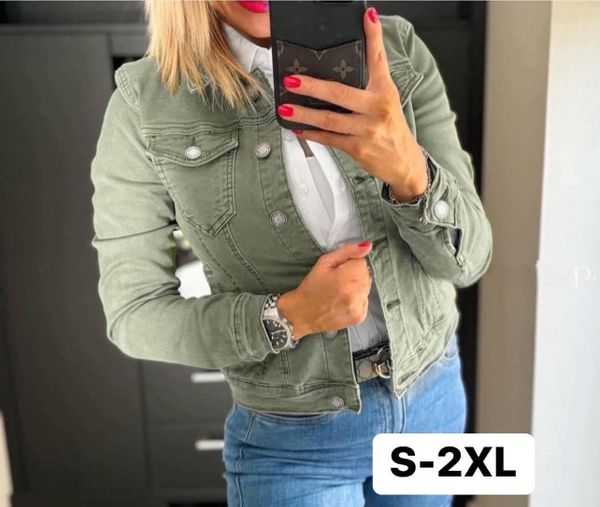  džínová bunda khaki ( 310kc x 5ks) 