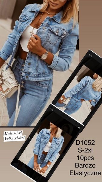  Džinová bunda S-XXL( 325kc x 6ks) 