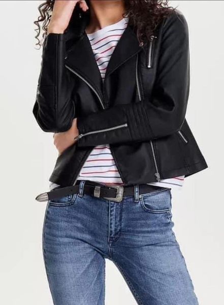  KOŽENÁ BUNDA ČERNÁ S-XXL ( 420KC 5KS) 