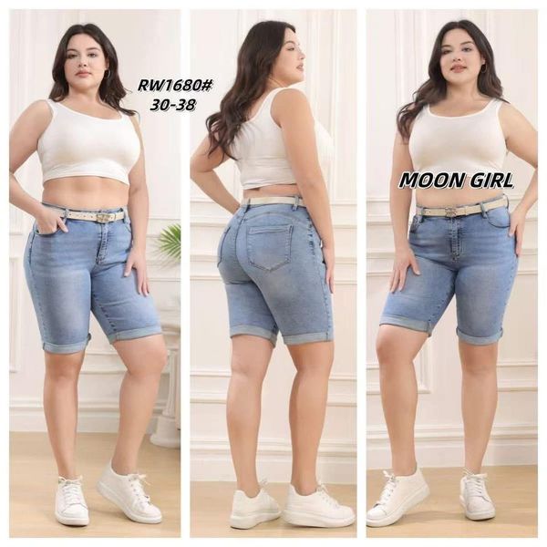  Džínové kraťasy(30-38)-(250KCX12KS) 