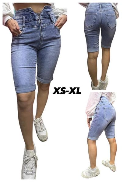  Džínové kraťasy(XS-XL)-(150KCX12KS) 