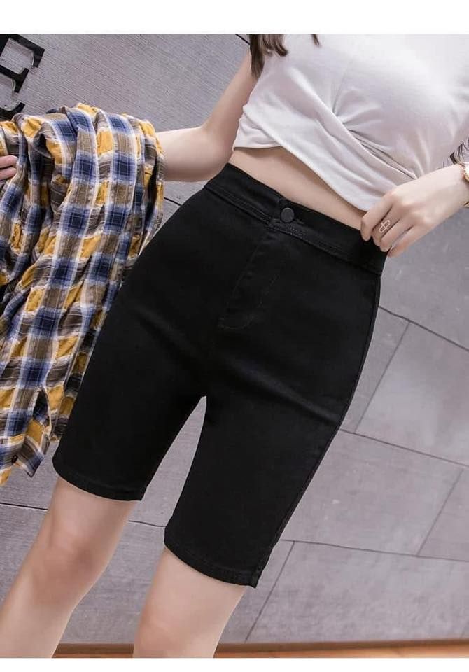Džínové kraťasy(XS-XL)-(240KCX12KS)