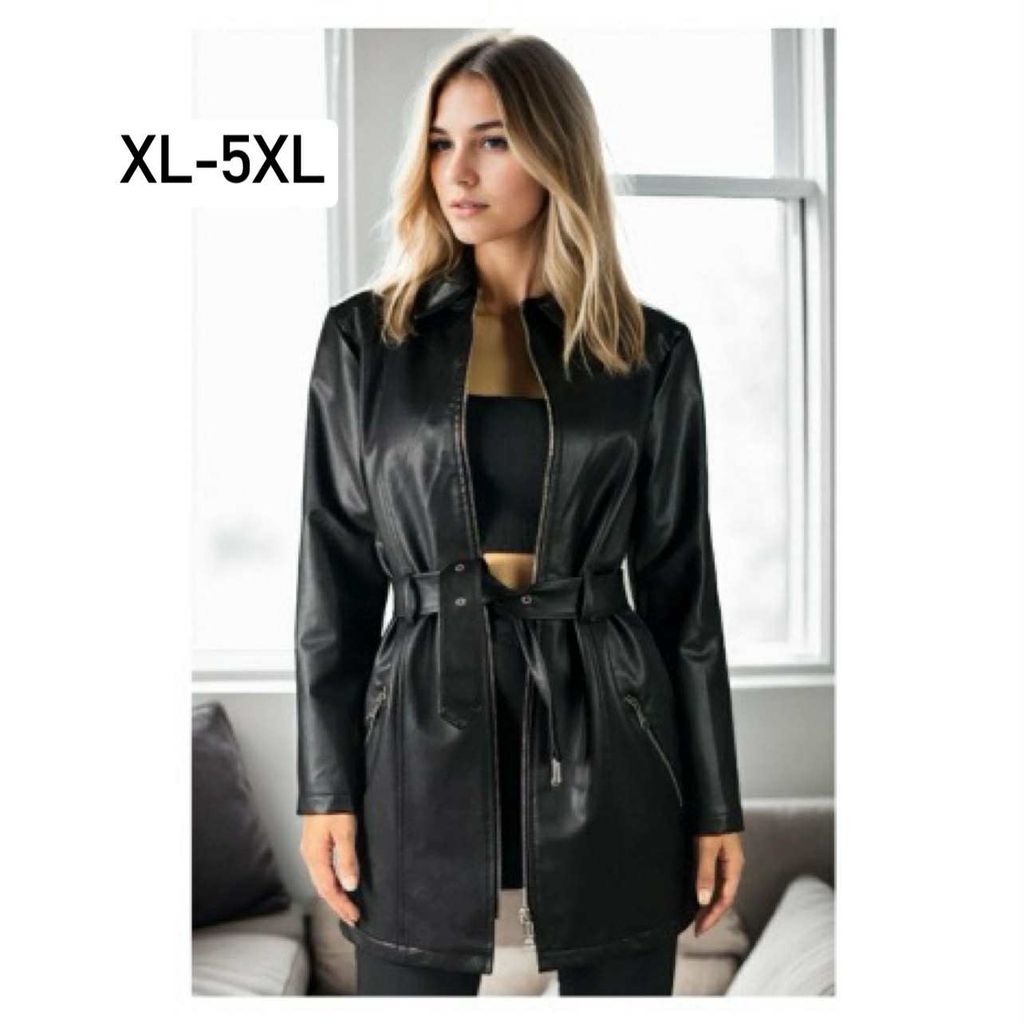 KOŽENÝ KABAT ČERNÁ XL-5XL ( 460KC 5KS)