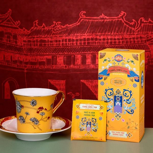  NGŨ VỊ SÂM Hoàng trà 