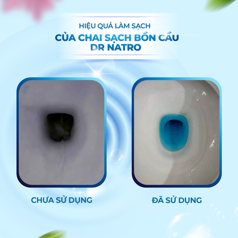 COMBO 2 Chai Sạch Bồn Cầu DR.NATRO 300ml