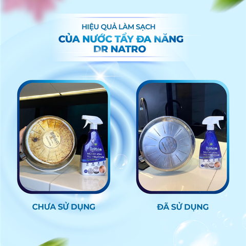 COMBO 5 Siêu Tẩy Đa Năng DR.NATRO 500ml