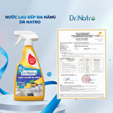 Nước Lau Bếp Đa Năng DR.NATRO 500ml Lau Sạch Dầu Mỡ
