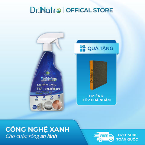 Siêu Tẩy Đa Năng DR.NATRO 500ml + Tặng 1 miếng chà nhám