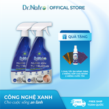 COMBO 2 Siêu Tẩy Đa Năng DR.NATRO 500 ml + Tặng 1 chai tẩy đa năng 50ml + 2 miếng chà nhám + 2 miếng cước tím