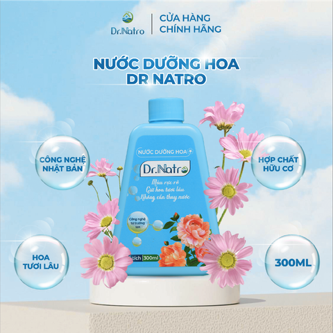 Combo 2 Nước Dưỡng Hoa DR.NATRO Cao Cấp Công Nghệ Nhật Bản 300ml
