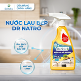 Nước Lau Bếp Đa Năng DR.NATRO 500ml Lau Sạch Dầu Mỡ