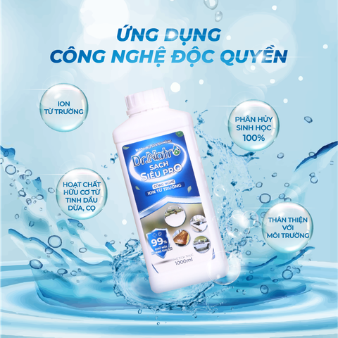 Nước lau sàn đa năng DR.NATRO 1000ml