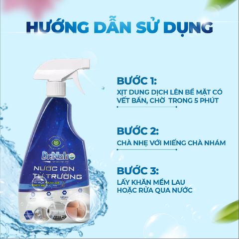 COMBO 5 Siêu Tẩy Đa Năng DR.NATRO 500ml