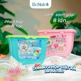 VIÊN GIẶT XẢ LƯU HƯƠNG Thông Minh 5 IN 1 DR.NATRO 360g (30 viên/15g/hộp)