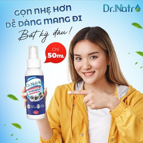 Xịt tẩy đa năng Dr.Natro 50ml Làm Sạch DR NATRO HABELA HOME