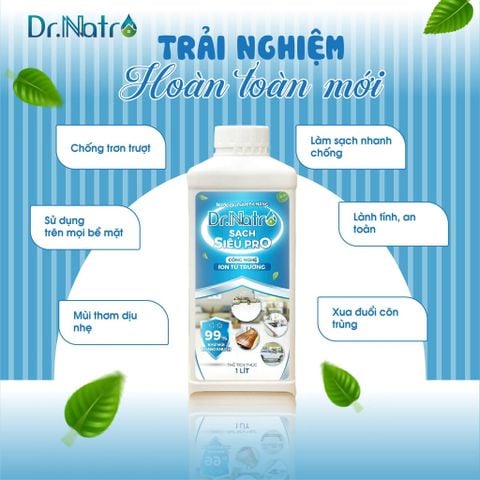 Nước lau sàn đa năng DR.NATRO 1000ml