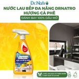 Nước Lau Bếp Đa Năng DR.NATRO 500ml Lau Sạch Dầu Mỡ