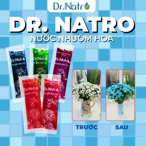 20 gói Nước Nhuộm Màu Hoa DR.NATRO