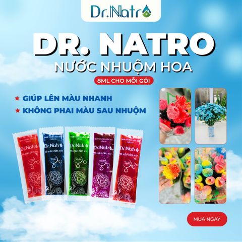 20 gói Nước Nhuộm Màu Hoa DR.NATRO
