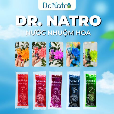 20 gói Nước Nhuộm Màu Hoa DR.NATRO