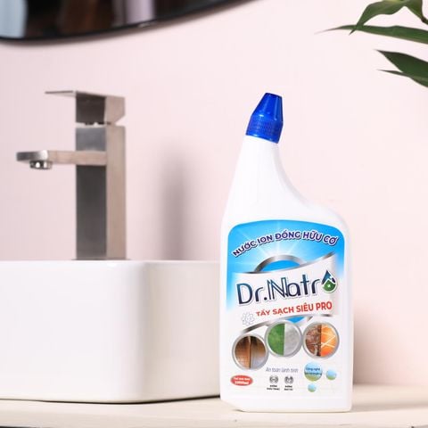 Nước Ion Đồng Hữu Cơ DR.NATRO 1000ml + Tặng 1 miếng chà nhám