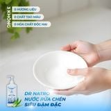 NƯỚC RỬA CHÉN ĐẬM ĐẶC DR.NATRO 1000ml + Tặng 1 miếng Sơ Mướp
