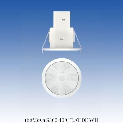 Cảm biến chuyển động theMova S360-100 FLAT DE WH | Theben